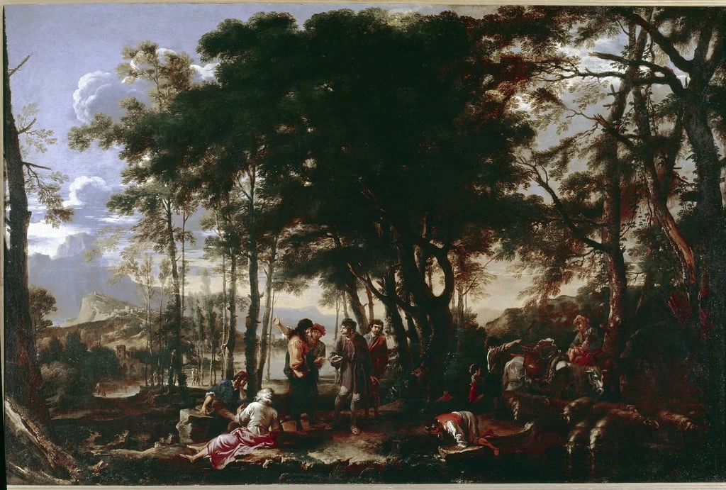 Il bosco del filosofo - Palatine Gallery, Pitti Palace, Firenze